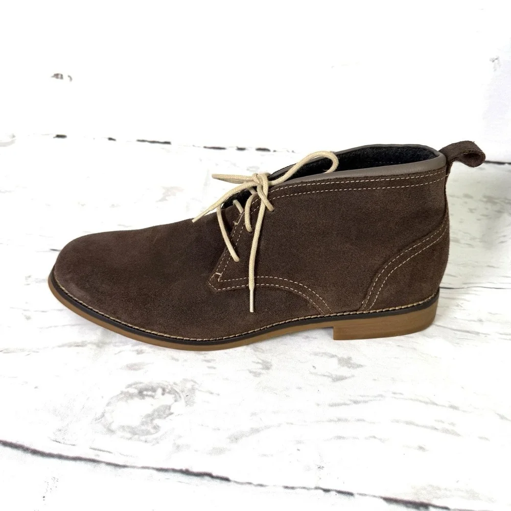 Cole Haan Shoes Mens 10.5 M Brown Chukka Ankle Boots Suede Lace Up